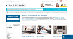Desktop Screenshot of ipc-computer.ch