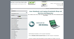 Desktop Screenshot of acer.ipc-computer.de